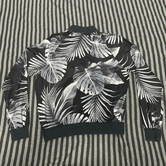 PINK Victoria’s Secret | Women’s Palm Leaf Print Mesh Full Zip Jacket | Size XS - Picture 4 of 4